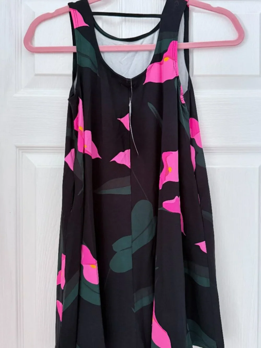 NWT Fighting Eel mini girls dress Alexsis Jasmine Calla Lily sz 10 NEW - Picture 2 of 3